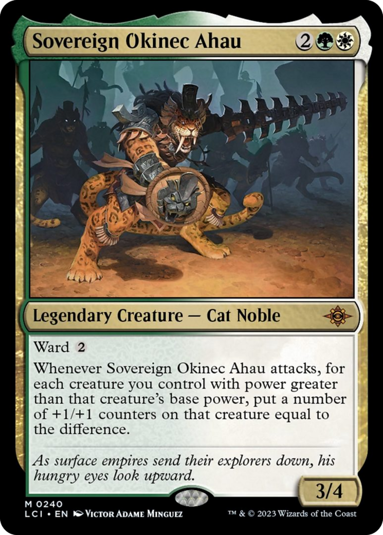 Sovereign Okinec Ahau [The Lost Caverns of Ixalan] Foil