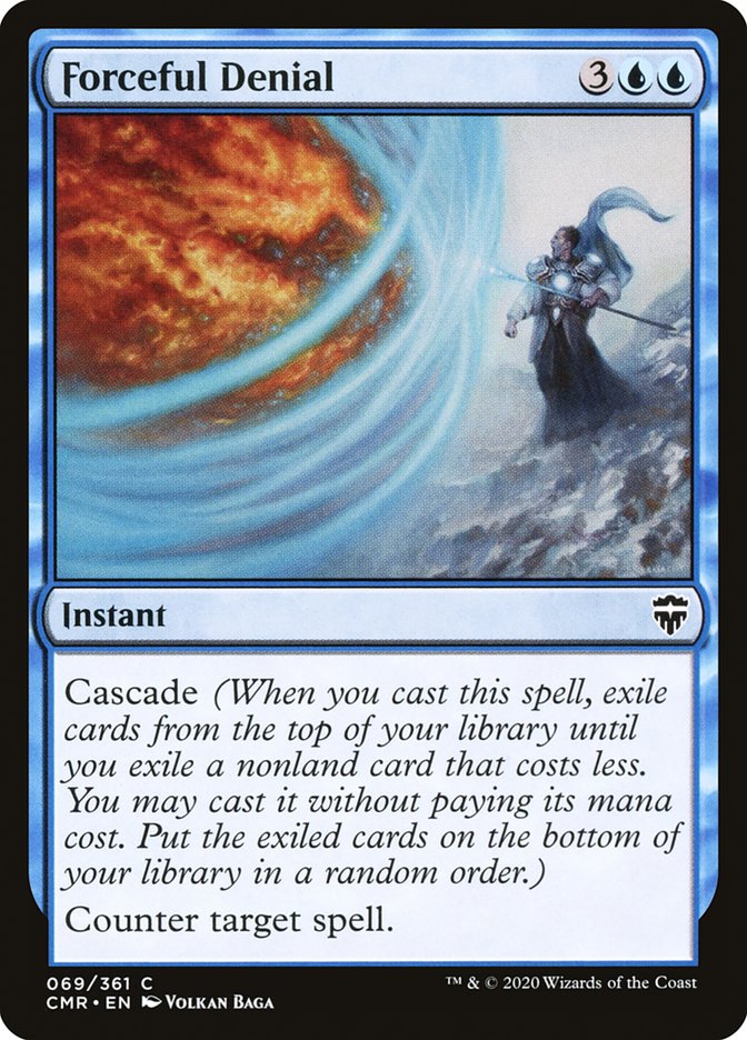 Forceful Denial [Commander Legends] Foil