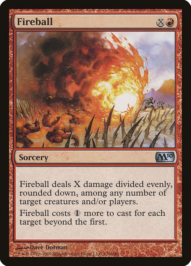 Fireball [Magic 2010] Foil