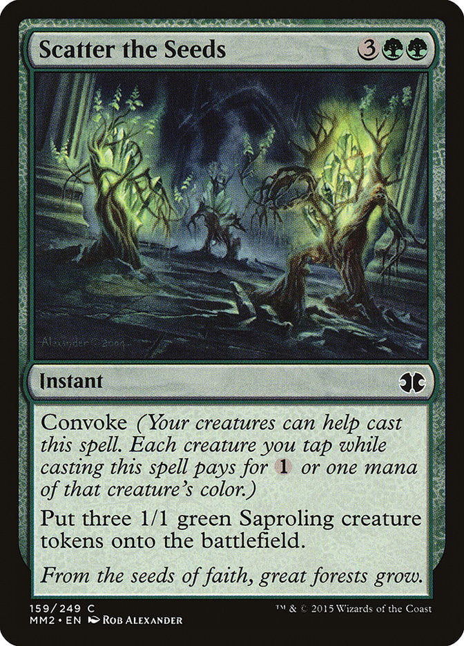 Scatter the Seeds [Modern Masters 2015] Foil
