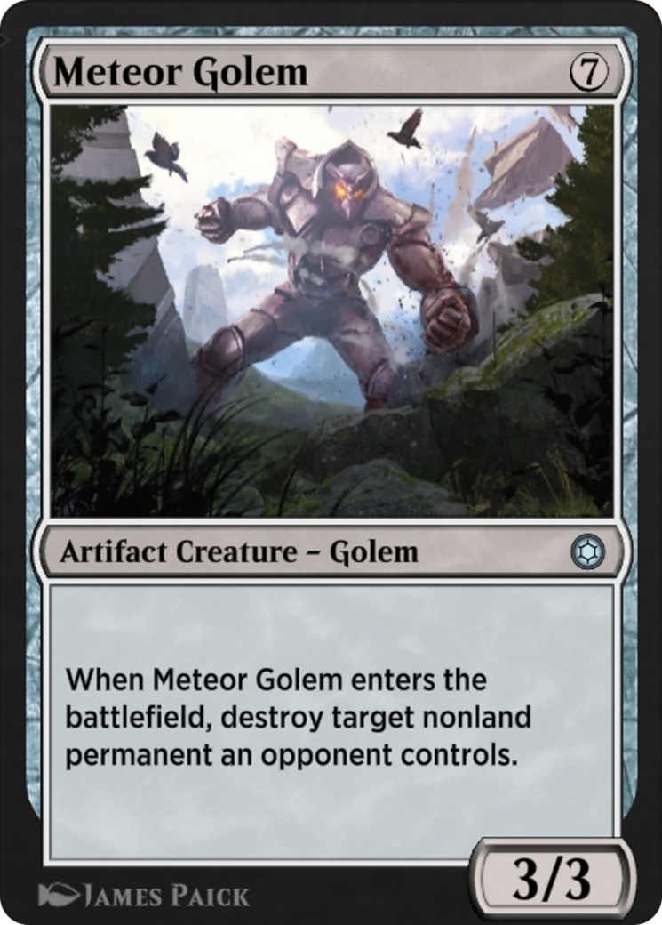 Meteor Golem  [Alchemy Horizons: Baldur's Gate]