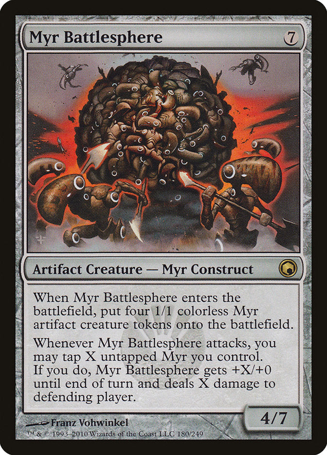 Myr Battlesphere [Scars of Mirrodin] Foil