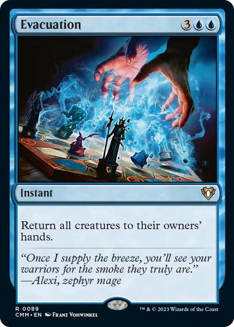 Evacuation [Commander Masters] Foil