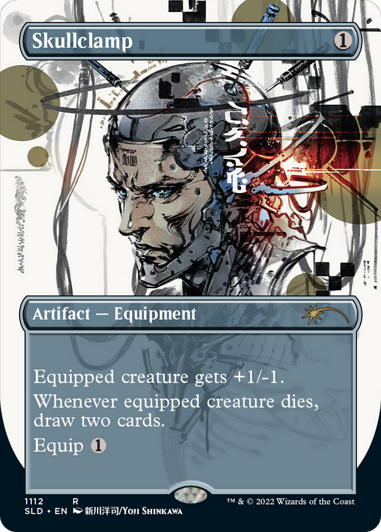 Skullclamp (Borderless) [Secret Lair Drop Series] Foil