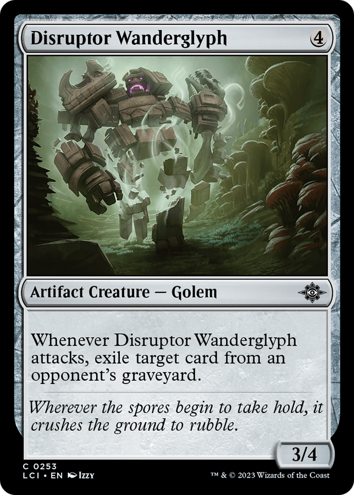 Disruptor Wanderglyph [The Lost Caverns of Ixalan]