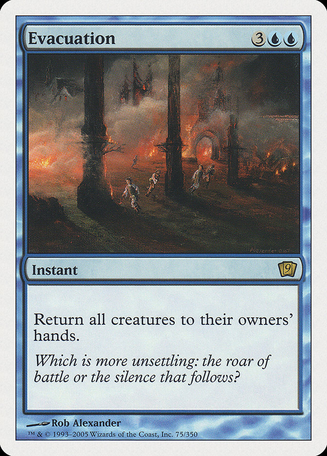 Evacuation [Ninth Edition] Foil