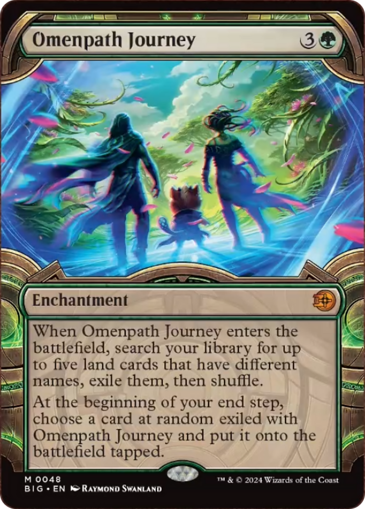 Omenpath Journey (Showcase) [Outlaws of Thunder Junction: The Big Score] Foil