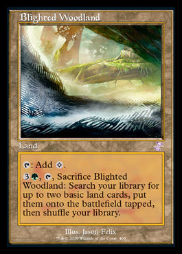 Blighted Woodland (Timeshifted) [Time Spiral Remastered] Foil