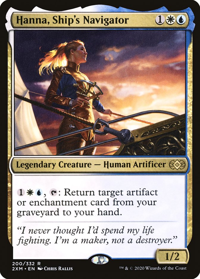 Hanna, Ship's Navigator [Double Masters] Foil