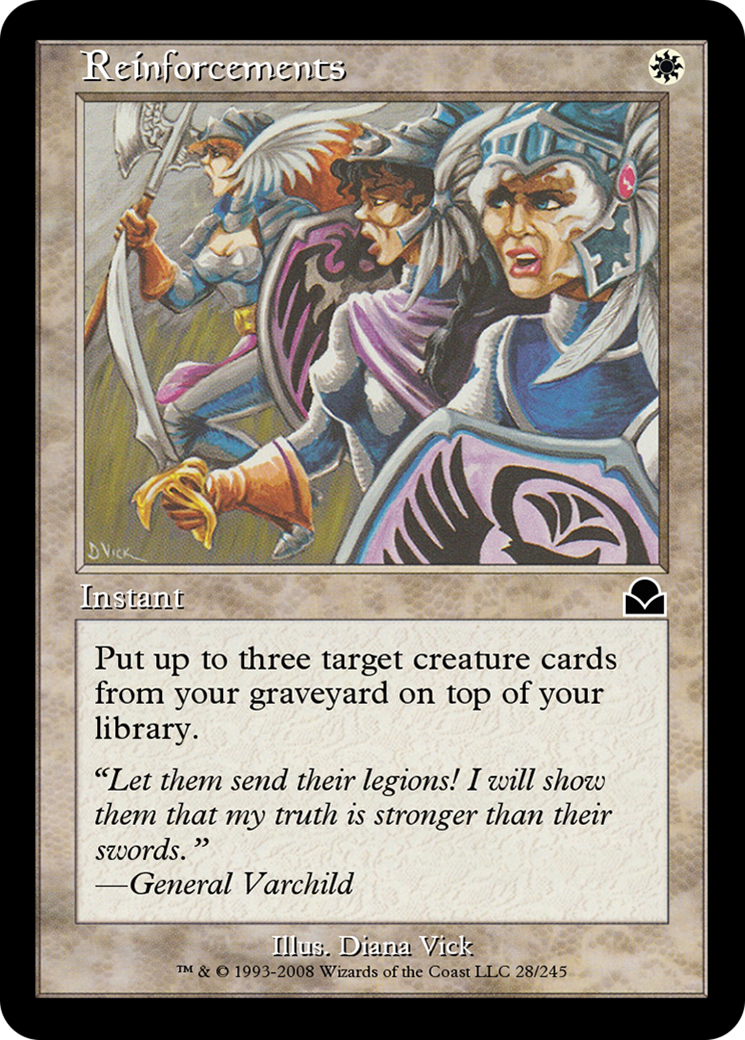 Reinforcements  [Masters Edition II] Foil
