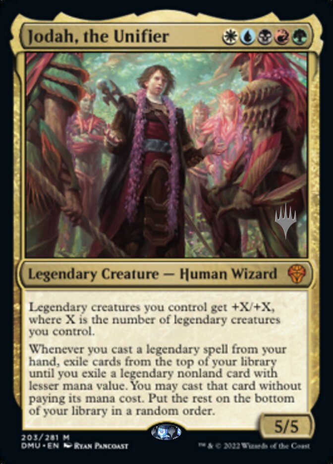Jodah, the Unifier (Promo Pack) [Dominaria United Promos] Foil