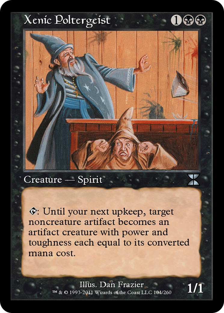 Xenic Poltergeist  [Masters Edition IV] Foil