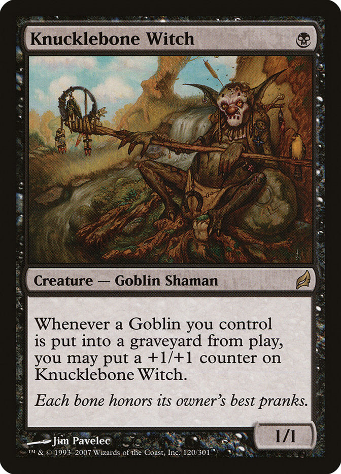 Knucklebone Witch [Lorwyn] Foil