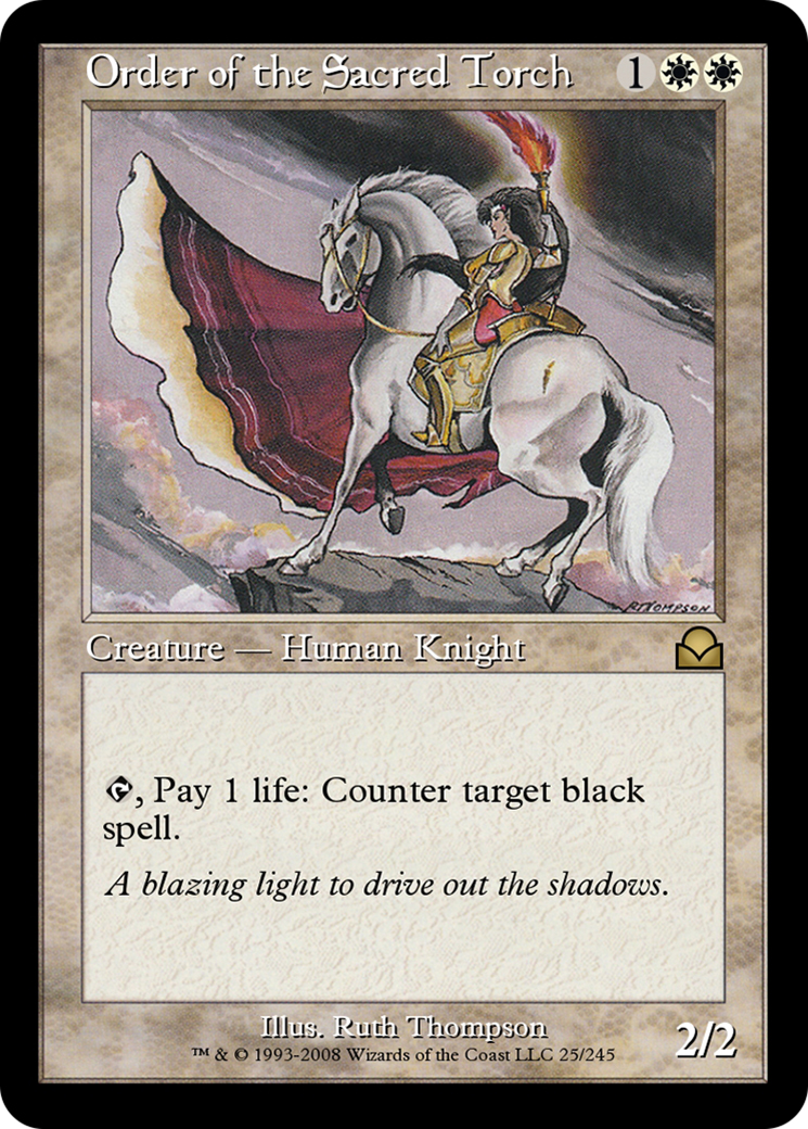 Order of the Sacred Torch  [Masters Edition II]