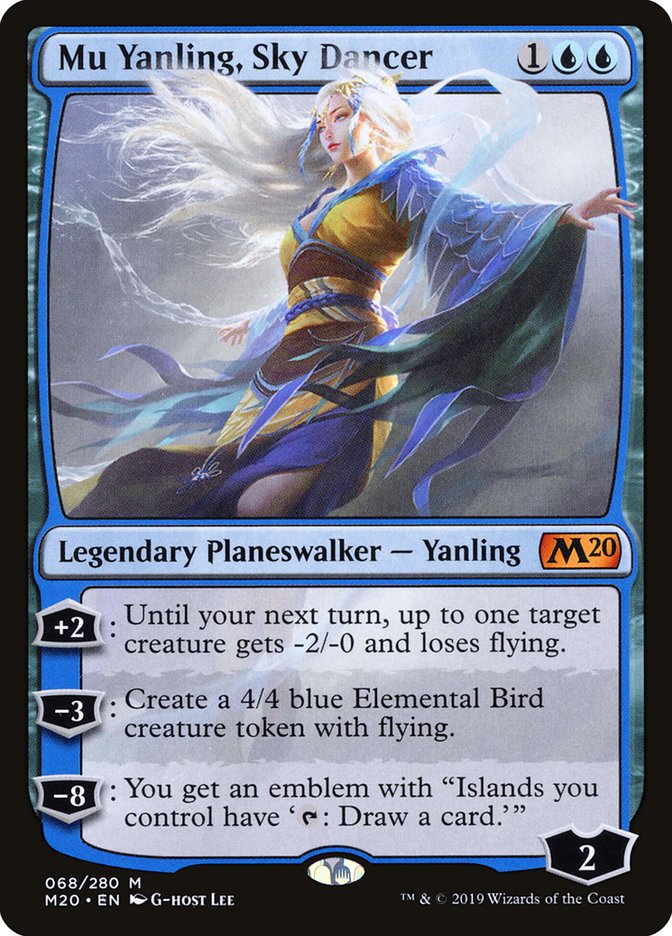 Mu Yanling, Sky Dancer [Core Set 2020] Foil