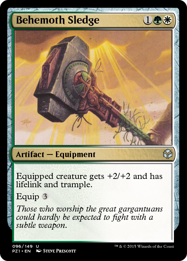 Behemoth Sledge  [Legendary Cube Prize Pack]