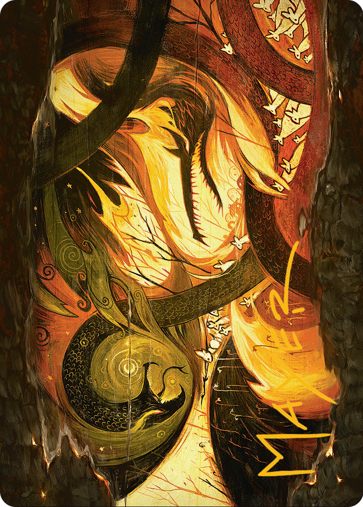 Season of Loss // Season of Loss  [Bloomburrow Art Series] (Borderless) Foil