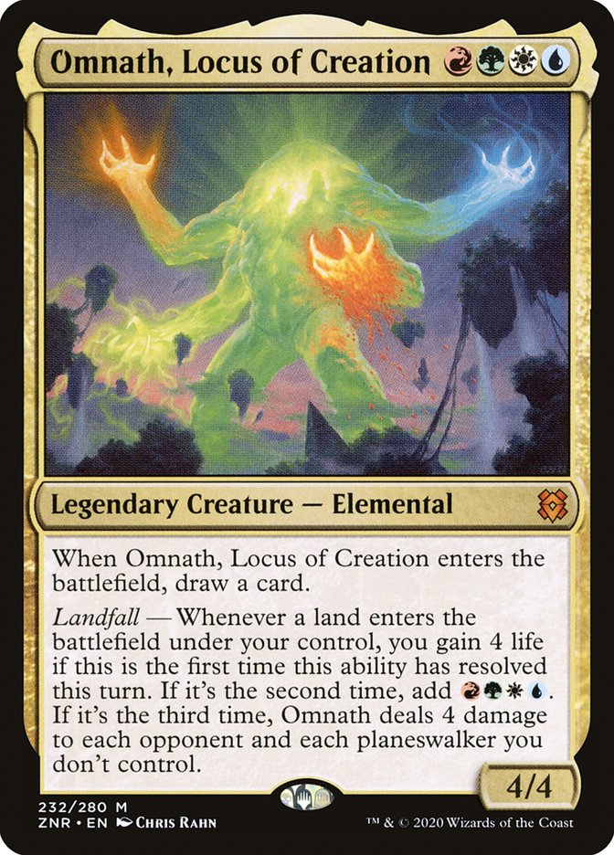 Omnath, Locus of Creation [Zendikar Rising] Foil