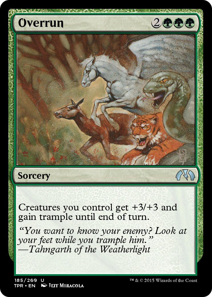 Overrun  [Tempest Remastered] Foil
