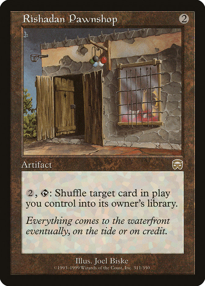 Rishadan Pawnshop [Mercadian Masques] Foil