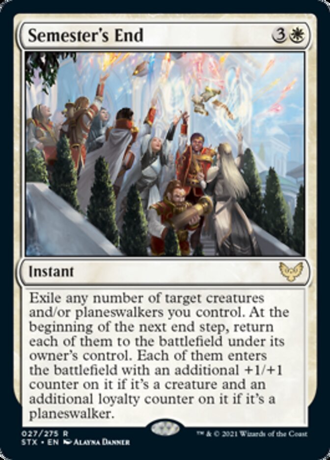 Semester's End [Strixhaven: School of Mages] Foil