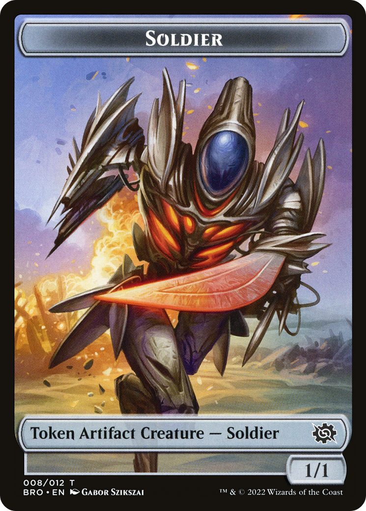 Soldier  [The Brothers' War Tokens] Foil
