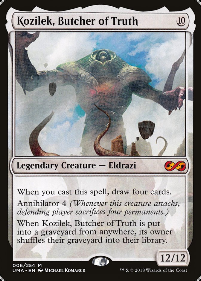 Kozilek, Butcher of Truth [Ultimate Masters] Foil