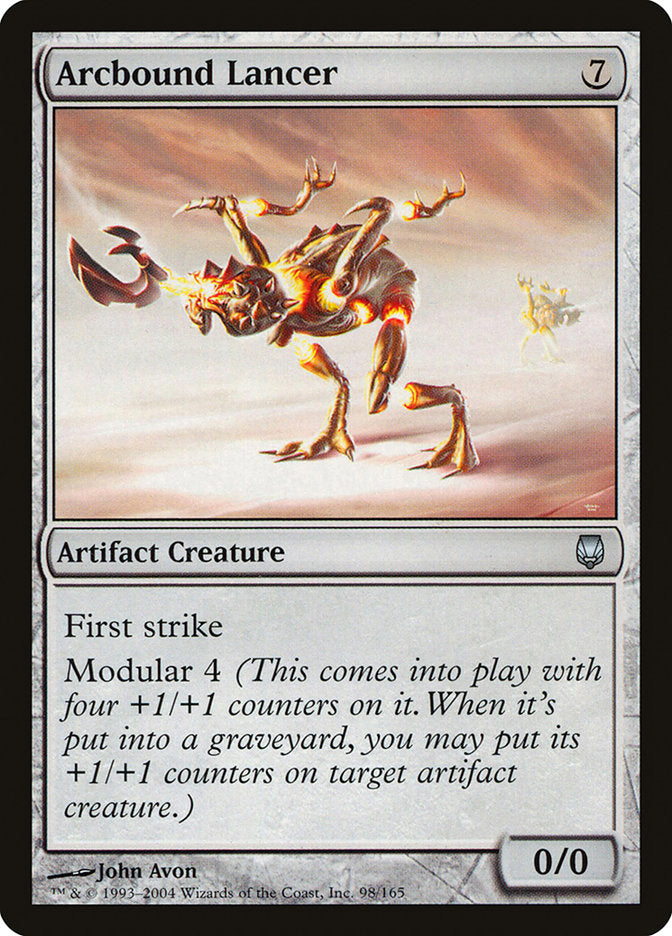 Arcbound Lancer [Darksteel] Foil