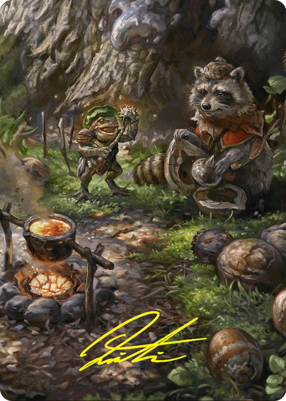 Sylvan Scavenging // Sylvan Scavenging  [Foundations Art Series] (Borderless)