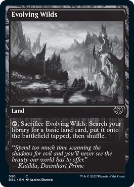 Evolving Wilds (530) [Innistrad: Double Feature] Foil