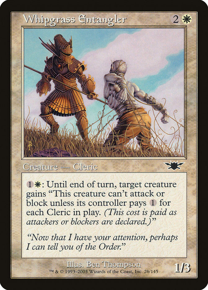 Whipgrass Entangler [Legions] Foil