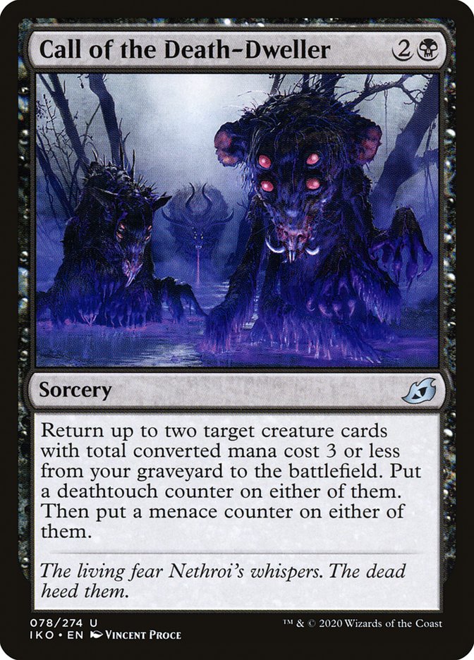 Call of the Death-Dweller [Ikoria: Lair of Behemoths] Foil