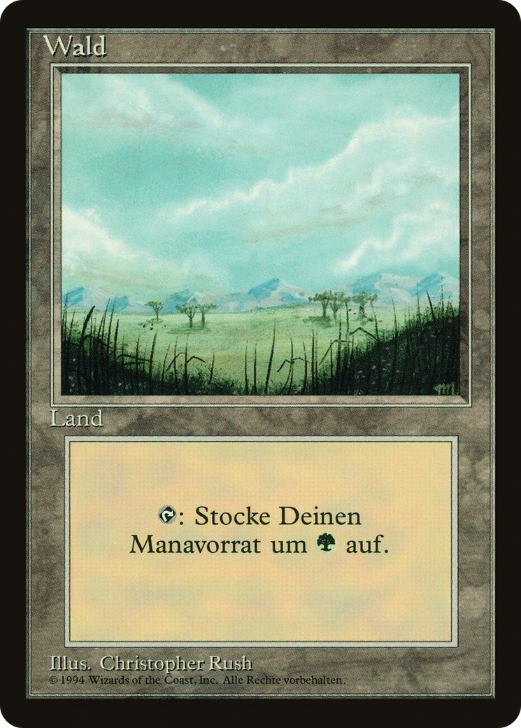 Forest  [Foreign Black Border]
