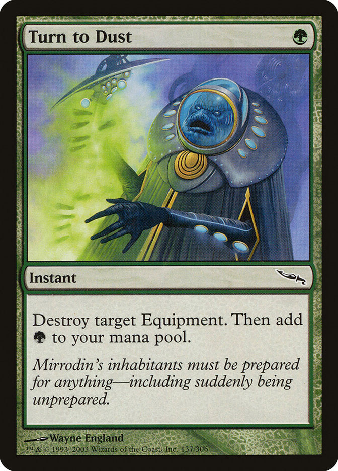 Turn to Dust [Mirrodin] Foil