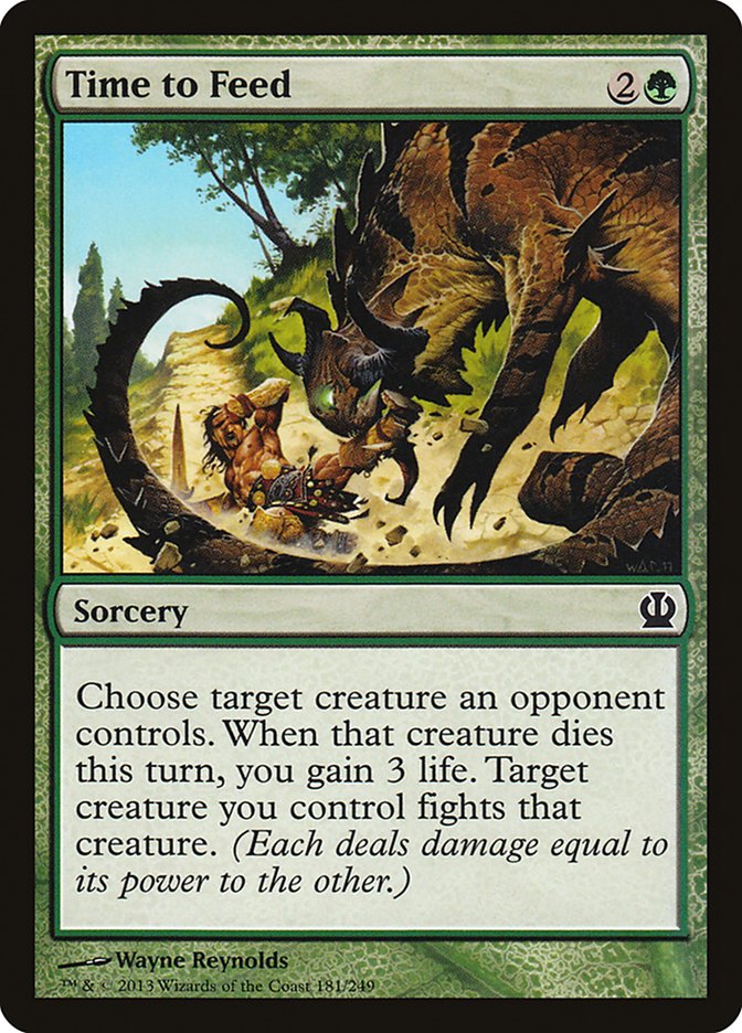 Time to Feed [Theros] Foil