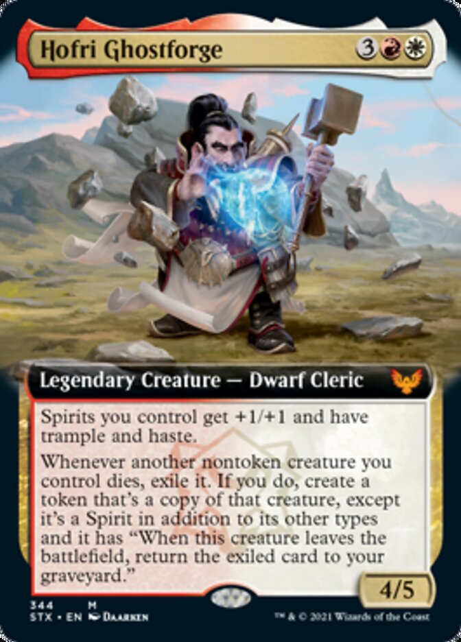 Hofri Ghostforge (Extended Art) [Strixhaven: School of Mages] Foil