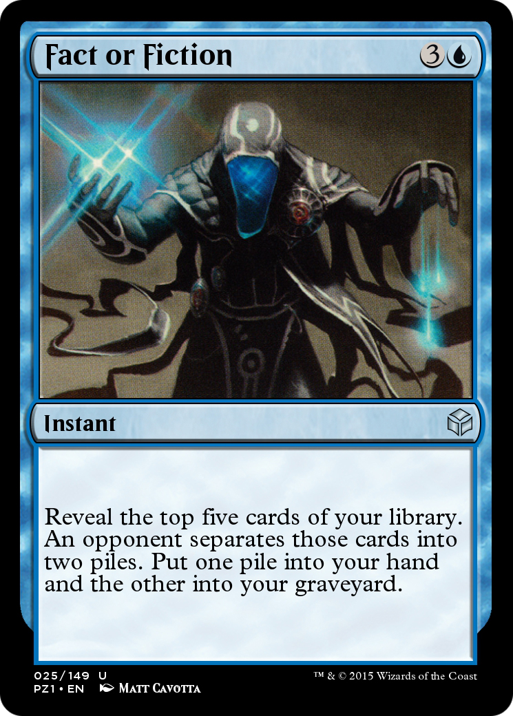 Fact or Fiction  [Legendary Cube Prize Pack]