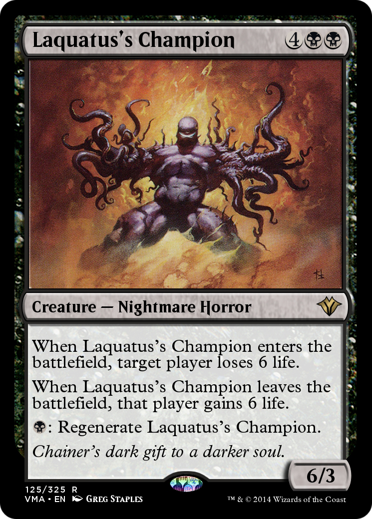 Laquatus's Champion  [Vintage Masters]