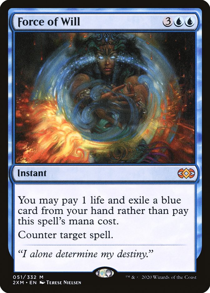 Force of Will [Double Masters] Foil