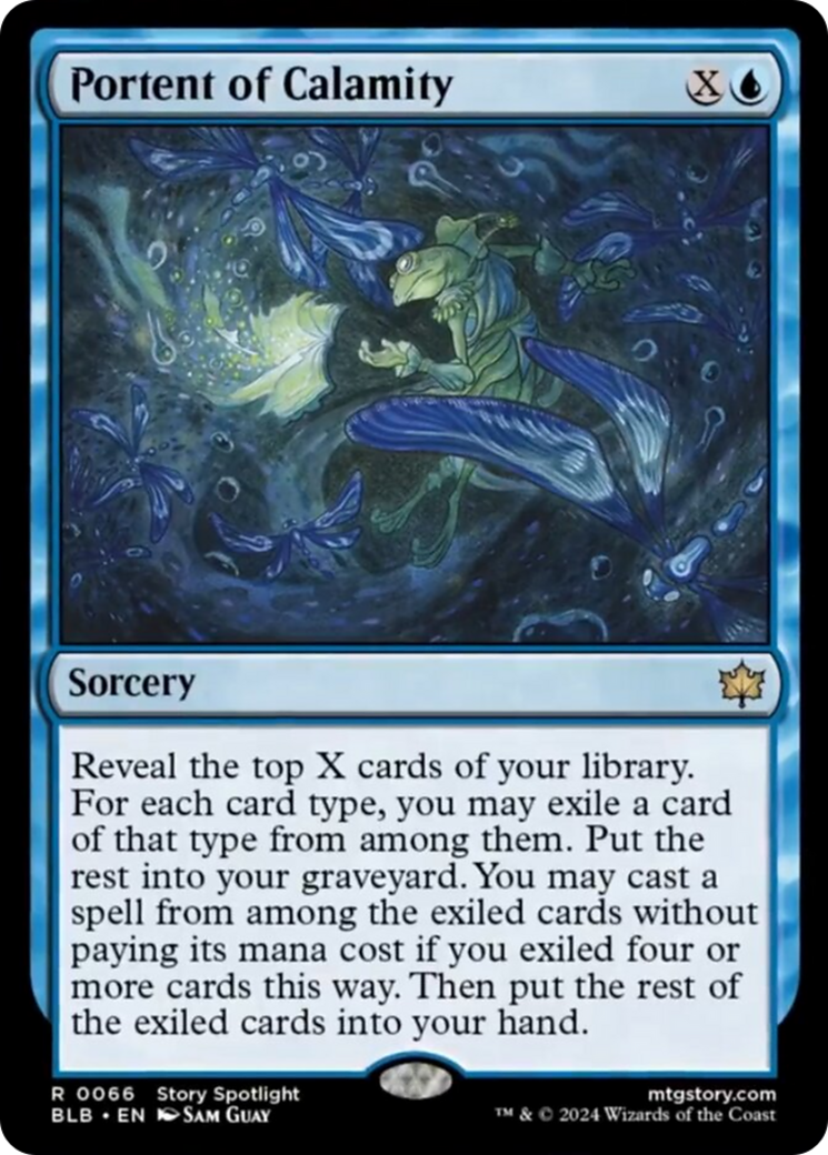 Portent of Calamity [Bloomburrow] Foil