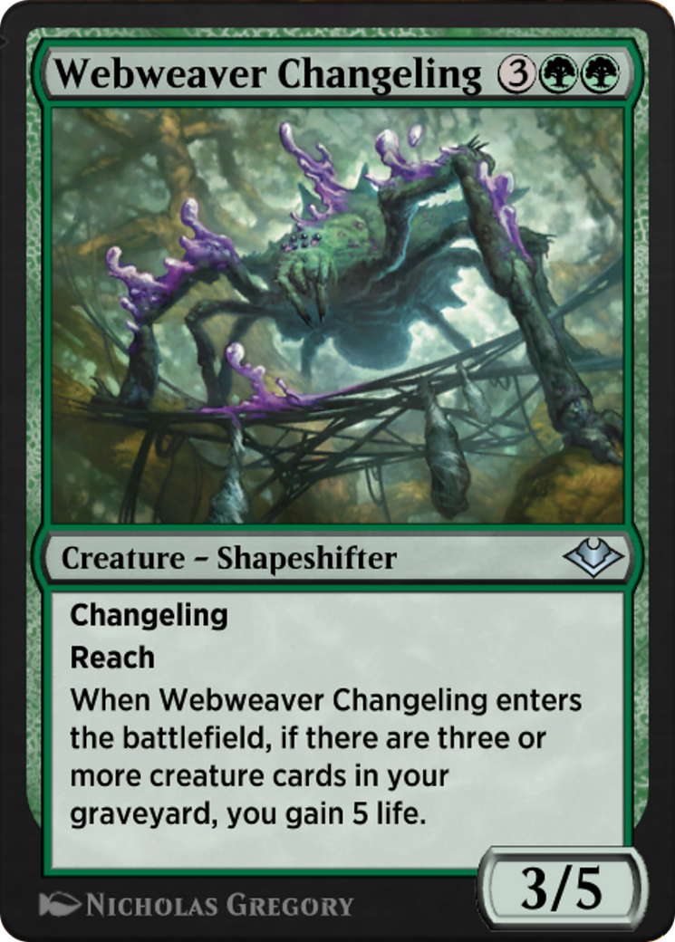Webweaver Changeling  [Jumpstart: Historic Horizons]
