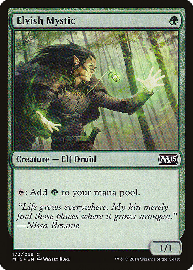 Elvish Mystic [Magic 2015] Foil