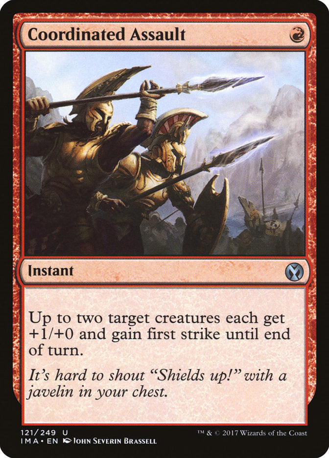 Coordinated Assault [Iconic Masters] Foil