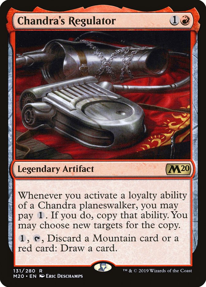 Chandra's Regulator [Core Set 2020] Foil
