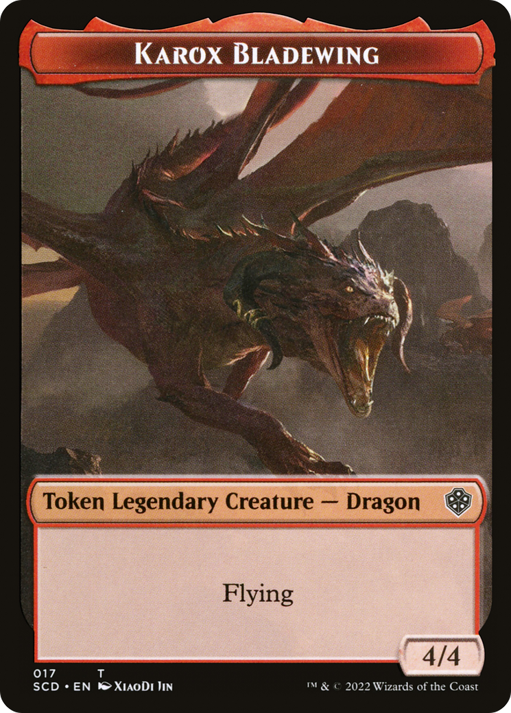 Karox Bladewing  [Starter Commander Deck Tokens]