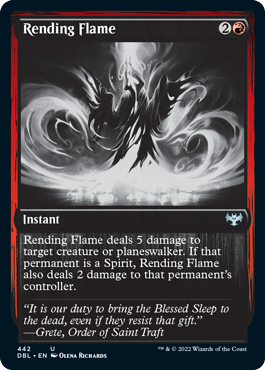 Rending Flame [Innistrad: Double Feature] Foil