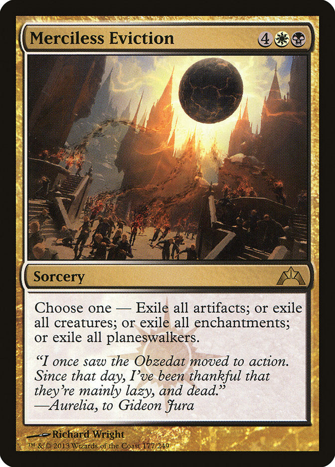 Merciless Eviction [Gatecrash] Foil