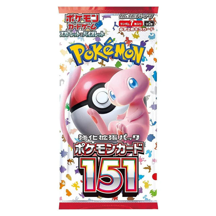 Pokemon TCG 151 Booster Pack sv2a Japanese