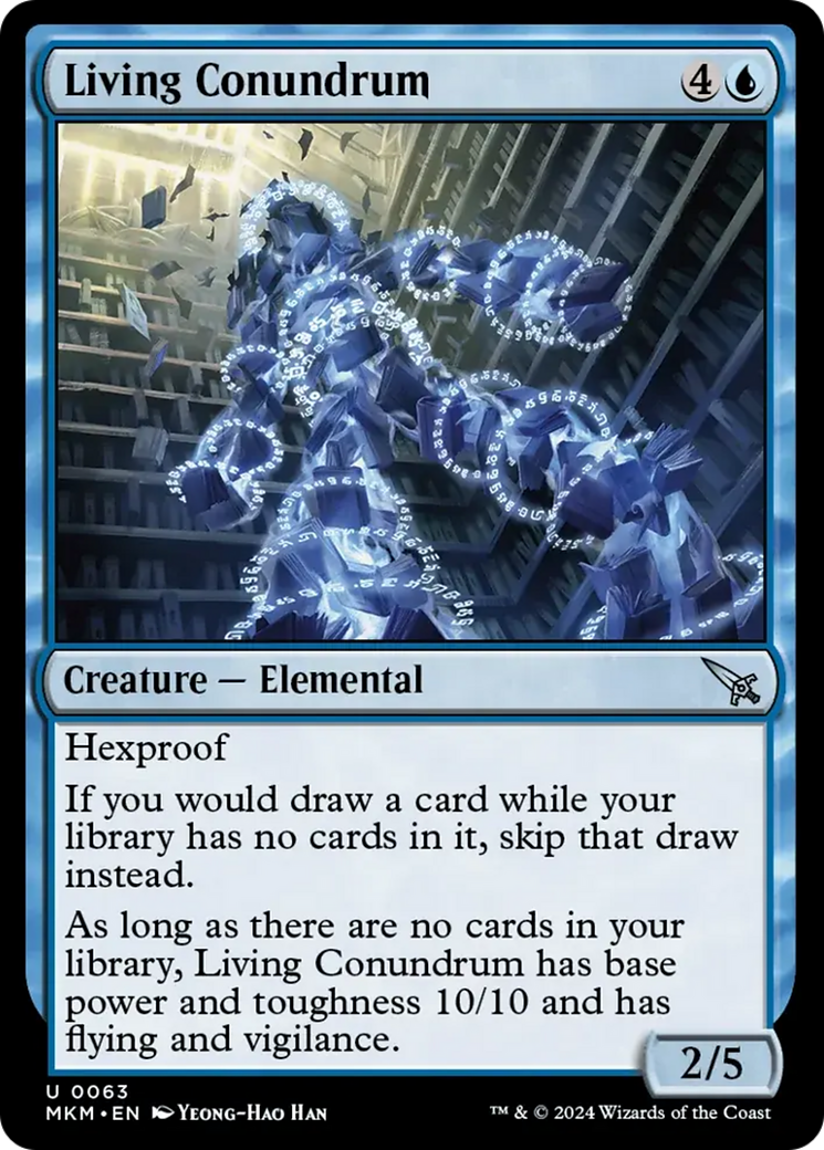 Living Conundrum [Murders at Karlov Manor] Foil