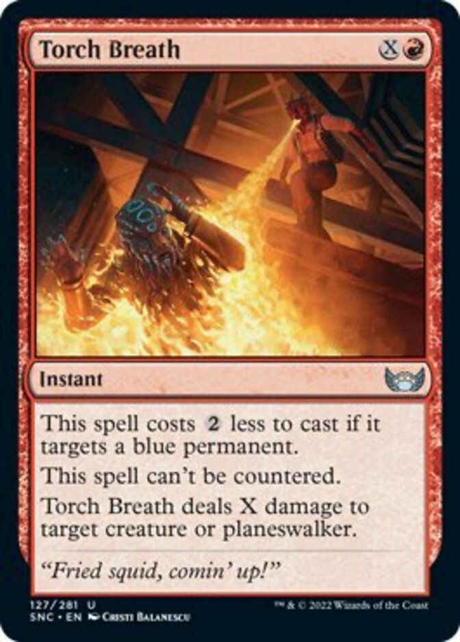 Torch Breath [Streets of New Capenna] Foil